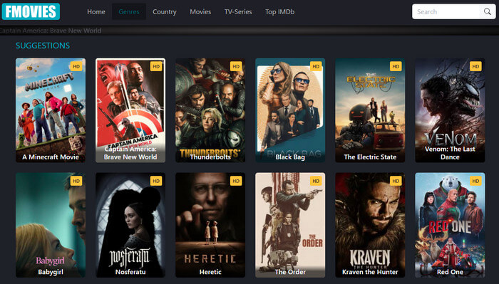 海賊版映画サイトFMovies