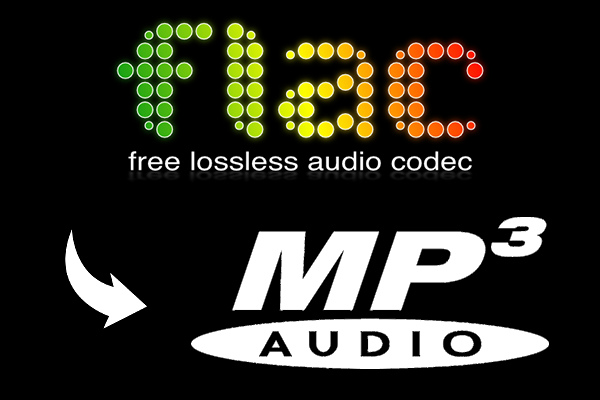 FLAC 形式の音楽を MP3 形式に変換する方法
